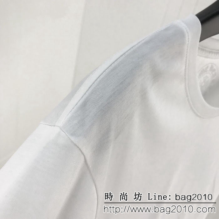 Chrome Hearts克羅心 19ss 趣味卡通印花限定T恤 定制原版純棉面料 高版本情侶款 ydi2279
